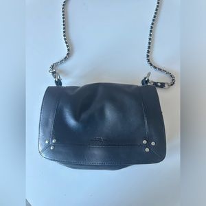 Never worn black crossbody or shoulder bag with very soft leather!
